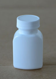 Bouteilles de pilule en plastique vides d'ensemble complet, petits conteneurs en plastique plats de la pilule 30ml