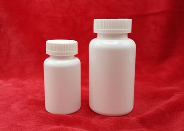 Vis de bouteilles vide ronde de pilule avec le chapeau de pp, récipients d'entreposage de la pilule 120ml 
