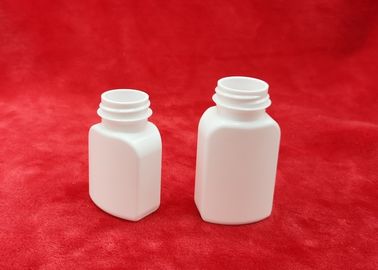 Bouteilles vides de Tablette de polyéthylène haute densité, bouteille carrée d'animal familier pour l'empaquetage de pilules