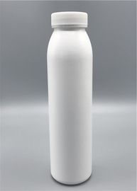 bouteilles en plastique rondes du HDPE 400ml, bouteilles en plastique blanches couvertes de pharmacie 